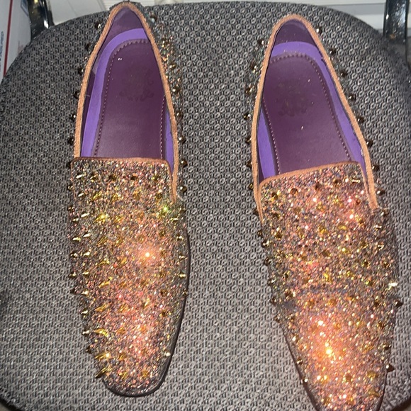 Copper/gold spike shoes - Picture 5 of 9